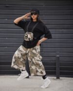 ست سه تيکه تيشرت شلوار چيريکي - Image 4