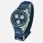 ساعت امگا سواچ زمين آبي سبز Mission on Earth