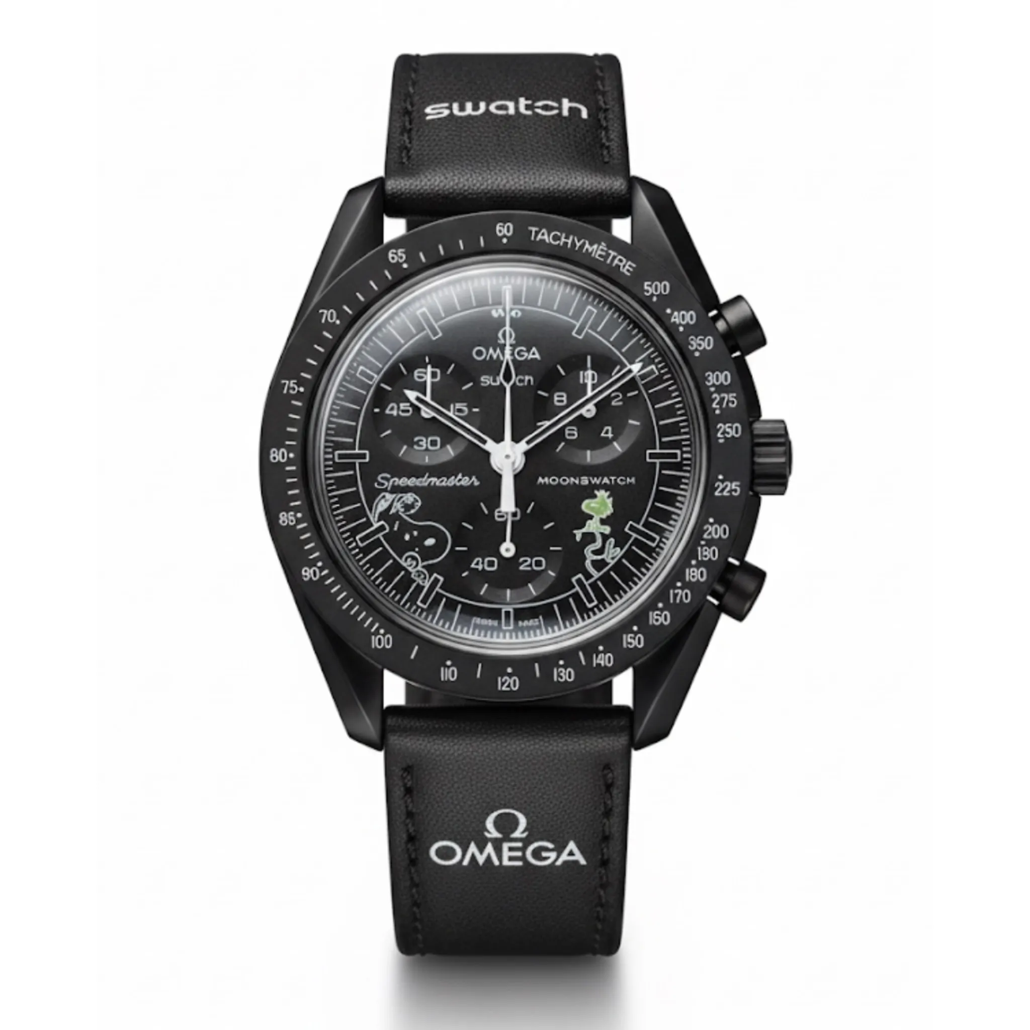 photo-output ساعت امگا سواچ ماه مشکي اسنوپي Omega Swatch Mission To - Image 1