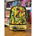 کوله پشتی مدرسه طرح دار جلو زيپ - Image 7