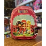 کوله پشتي مدرسه طرح دار سه زيپ - Image 4