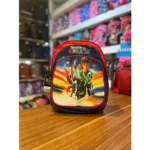 کوله پشتي مدرسه طرح دار سه زيپ - Image 2