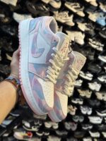 کتوني زنانه جردن وان طرحدار صورتي - Image 4