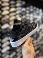 کتوني زنانه جردن وان مشکي براق - Image 2