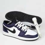 کتوني مردانه جردن وان سفيد سرمه اي