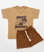 ست تيشرت شلوارک دونات