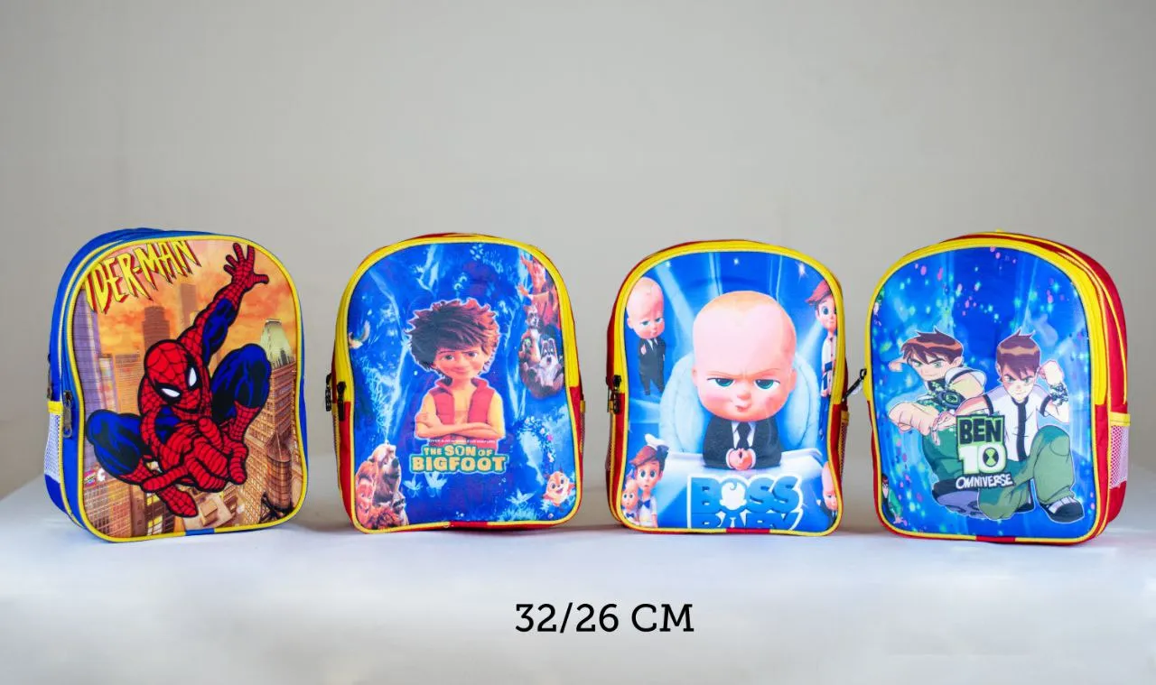 IMG_8887 کوله پشتي مهدکودکي دو زيپ - Image 1