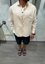 پيراهن مردانه آستين بلند راه راه