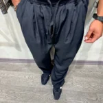 شلوار بگ پارچه تنسل وارداتي weekend