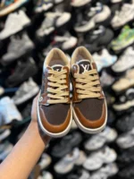 کتوني جردن وان لوويتون کرم قهوه اي - Image 4