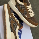 کتوني جردن وان لوويتون کرم قهوه اي