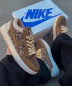 کتوني جردن وان لوويتون کرم قهوه اي - Image 2