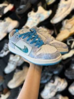 کتوني مردانه دراگون آبي سفيد - Image 2