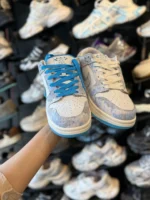 کتوني مردانه دراگون آبي سفيد - Image 3