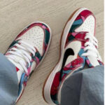 کتوني جردن وان کاستوم رنگي