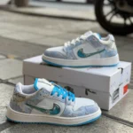 کتوني مردانه دراگون آبي سفيد