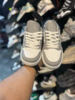 کتونی زنانه جردن وان طوسی سرمه ای - Image 3