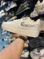 کتونی مردانه ايرفورس استخوني 2025 - Image 2