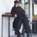 ست دخترانه سويشرت شلوار با کيف تدي