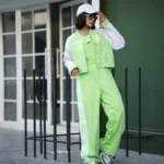 ست دو تيکه اورال با کت کتان نازيلا