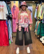 ست تيشرت شلوار لبوبو جواهر - Image 4