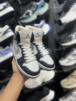 جردن وان ساقدار سرمه اي نقره اي - Image 3