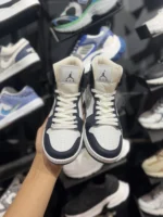 جردن وان ساقدار سرمه اي نقره اي - Image 5