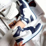 جردن وان ساقدار سرمه اي نقره اي