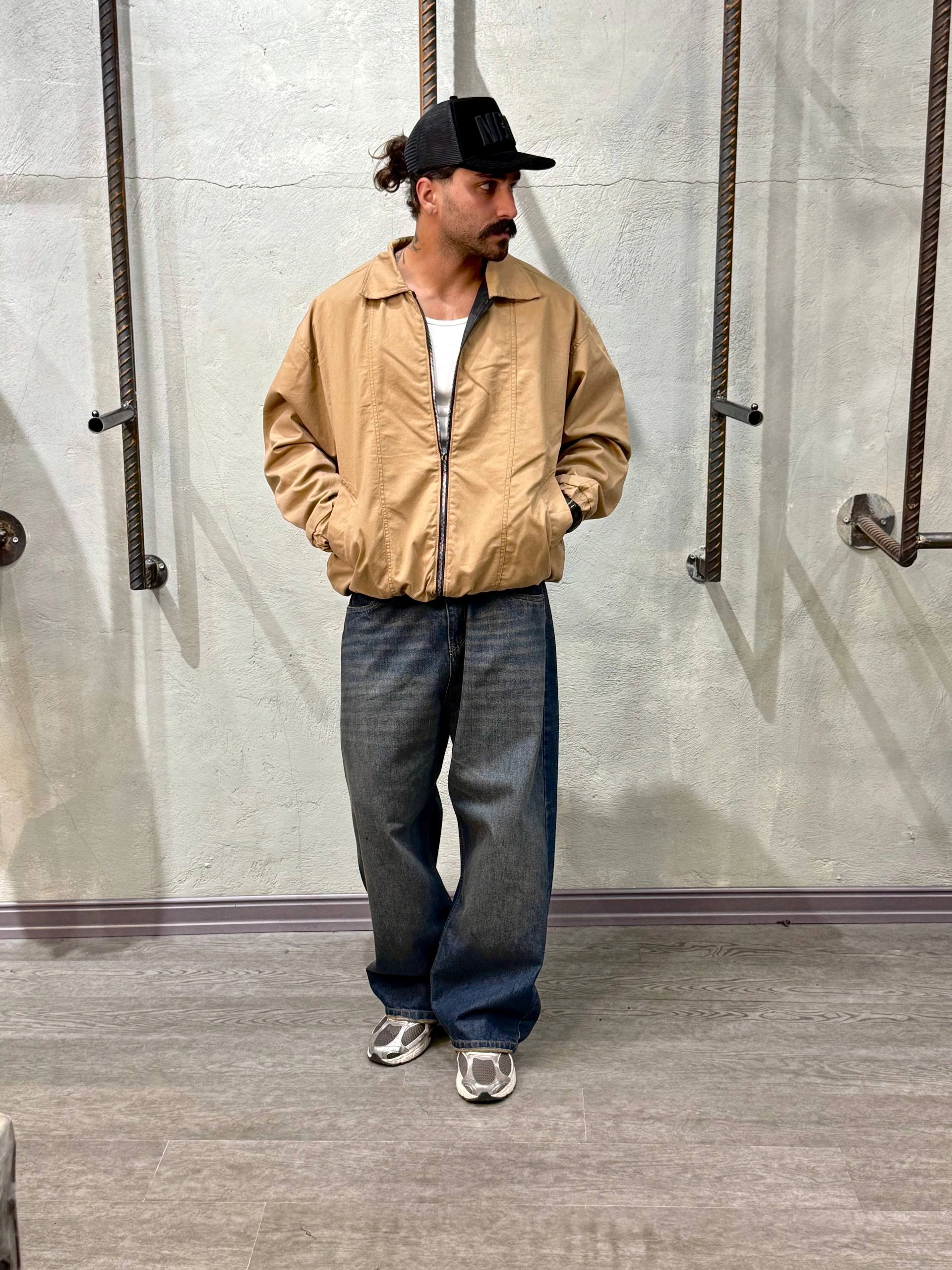 IMG_0801 سويشرت کتان يقه دار - Image 1