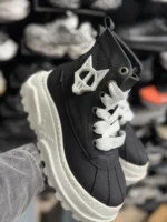 نيم بوت لژدار مردانه نيکدولف مشکي سفيد - Image 4