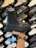 نيم بوت زنانه کش دار طرح برشکا - Image 2