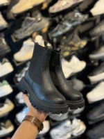 نيم بوت زنانه کش دار طرح برشکا - Image 4