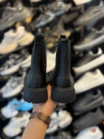 نيم بوت زنانه کش دار طرح برشکا - Image 3