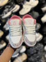 کتونی زنانه دراگون طوسي صورتی - Image 3