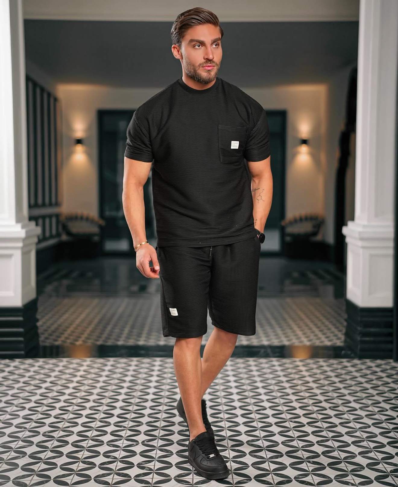 IMG_6759 (1) ست تيشرت شلوارک مراکشی - Image 1