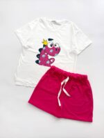 ست تيشرت شورتک دايناسور - Image 2