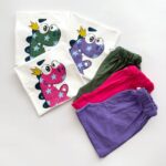 ست تيشرت شورتک دايناسور