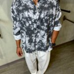 پيراهن مردانه آستين بلند ابروبادي