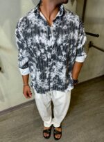 پيراهن مردانه آستين بلند ابروبادي