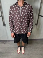 پيراهن آستين بلند طرح دارDG - Image 3