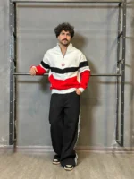 دورس نيم زيپ چند رنگ - Image 3