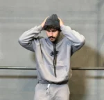 هودي نيم زيپ گلدوزيSTWD - Image 5