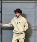 هودي نيم زيپ گلدوزيSTWD - Image 3