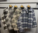 پيراهن چهارخانه زیپی - Image 6