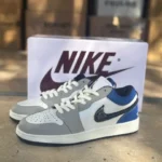 کتونی مردانه جردن وان دراگون سفيدآبی