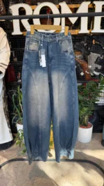 شلوار زنانه مام مکس آبی - Image 4