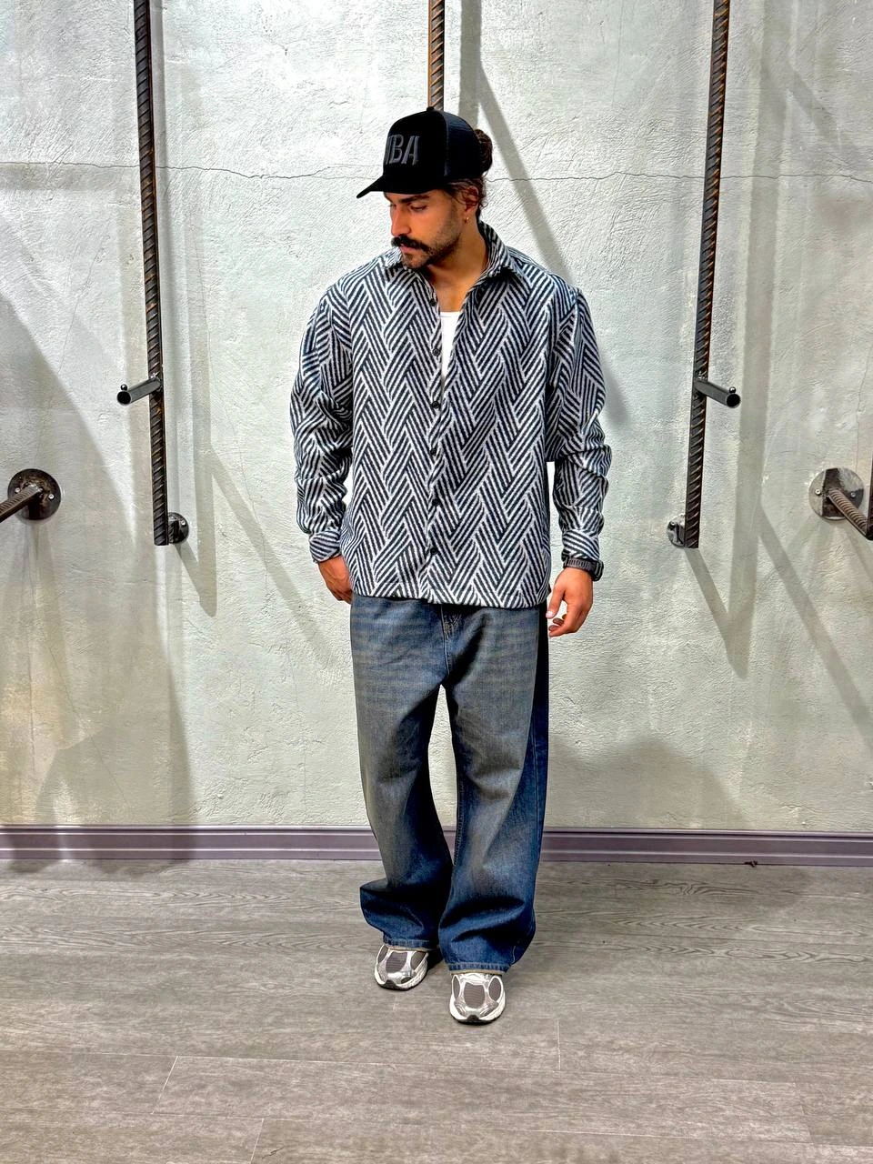 IMG_1109 پيراهن پشمی طرحدار - Image 1