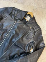 کاپشن مردانه چرم مصنوعی پليسی - Image 2