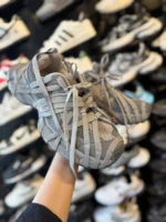 کتانی مردانه اسپايدری طوسی - Image 4