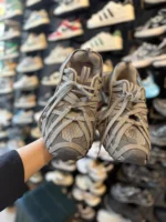 کتانی مردانه اسپايدری طوسی - Image 2